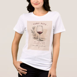 Camiseta Vintage Wine Lover Shirt | Elegant Red Wine Design