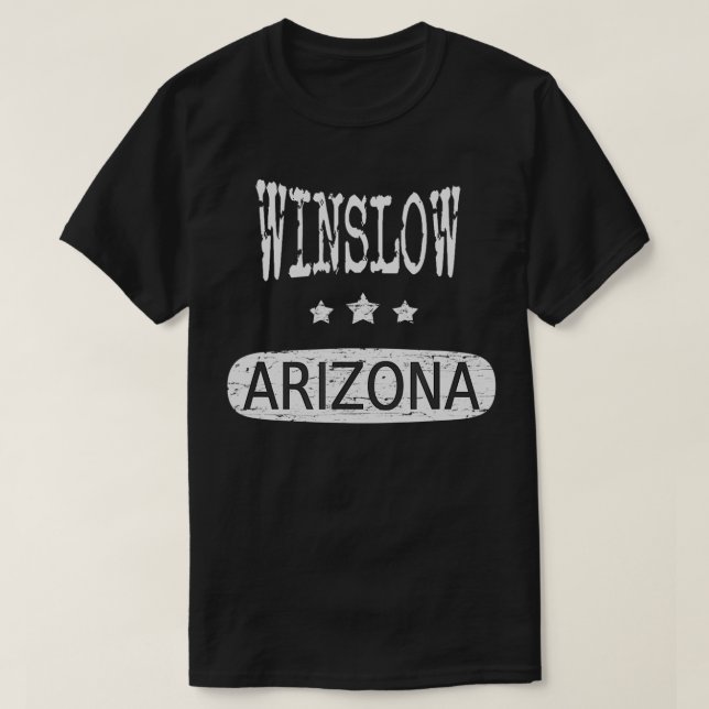 Camiseta Vintage Winslow Arizona  (Frente do Design)