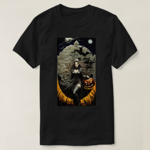 Camiseta Vintage Witch Halloween