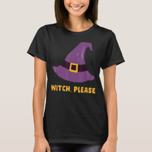 Camiseta Vintage Witch Halloween Figurume de Bruxa