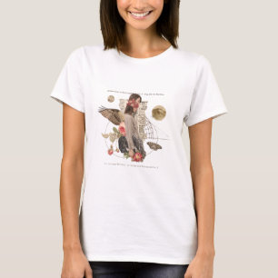 Camiseta Vintage Woman Collage T Shirt