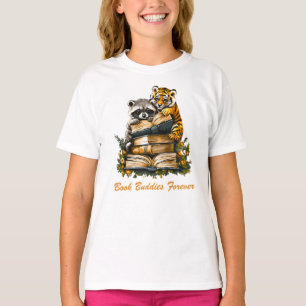 Camiseta Vintage Woodland Book Club