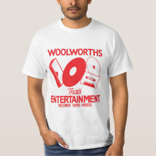Camiseta Vintage - Woolworths - o T'shirt dos homens