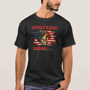 Camiseta vintage World's Best Berner Pai Bernese Mountain d