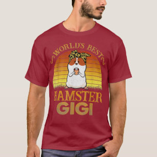Camiseta Vintage Worlds Best Hamster Gigi