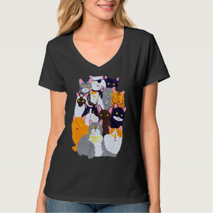 Camiseta Vintage Y2k Enjoa Gang Gang Gang Gang Gato Gato Ga