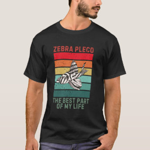 Camiseta Vintage Zebra Pleco A Melhor Parte Da Minha Vida P