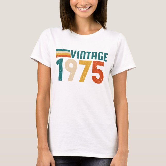 CAMISETA VINTAGEM 1975 (Frente)