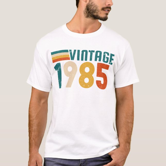 CAMISETA VINTAGEM 1985 (Frente)