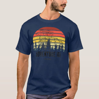 Camiseta Vintagem com o pôr do sol Taco Tacoma