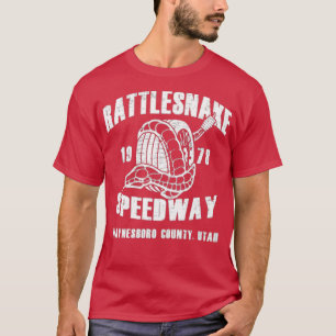 Camiseta Vintagem da autoestrada Retro Rattlesnake 1978