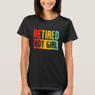 Camiseta Vintagem de aposentadoria de Casal de hot Girl apo