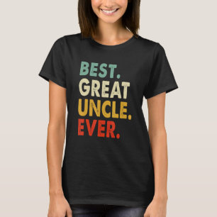 Camiseta Vintagem de Combinação da Família Tio Ever do Melh