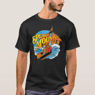 Camiseta Vintagem de Montanha Splash