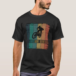 Camiseta Vintagem de motocicletas de montanha Mtb