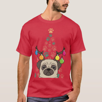 Camiseta Vintagem de Natal da Puppy
