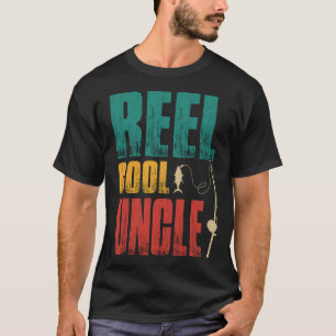 Camiseta Vintagem de Pesca do CICLO Legal da bobina