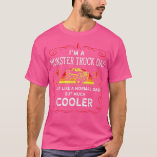 Camiseta Vintagem do caminhão do Mens Monster - retrato de