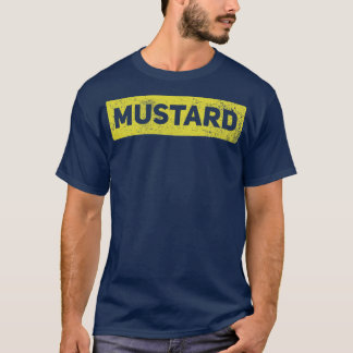 Camiseta Vintagem do estado da mostarda