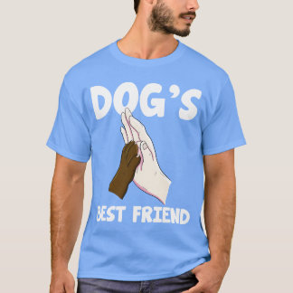 Camiseta Vintagem do Melhor Amigo dos Cães