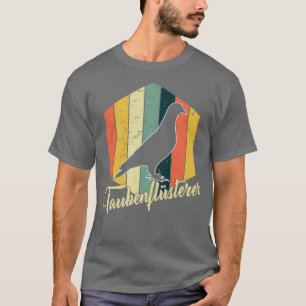 Camiseta Vintagem do Retro Suspender de Dove 1