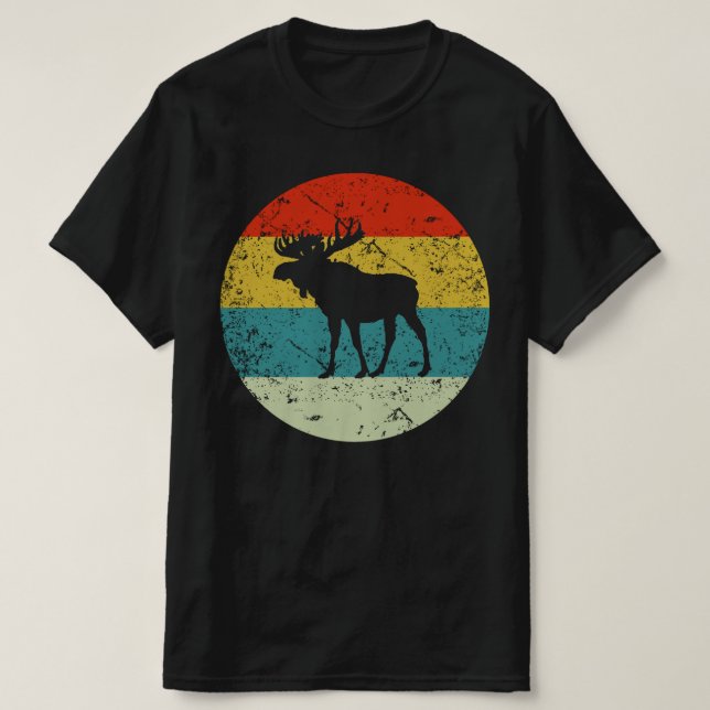 Camiseta Vintagem MOOSE (Frente do Design)