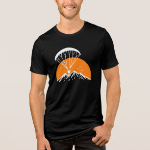Camiseta Vintagem retrô de paramotorização