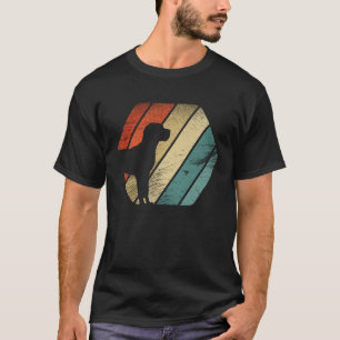 Camiseta Vintagem retrógrada Grandes Dane Dogs e animal gir