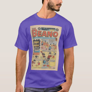 Camiseta VintageRetro 1984 Beano Capa Dennis o homem