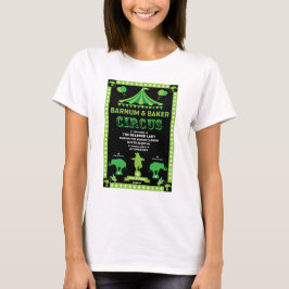 Camiseta Vintages Originais Inspiraram Camisa-T de Circo