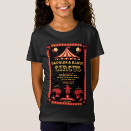 Camiseta Vintages Originais Inspiraram Camisa-T de Circo