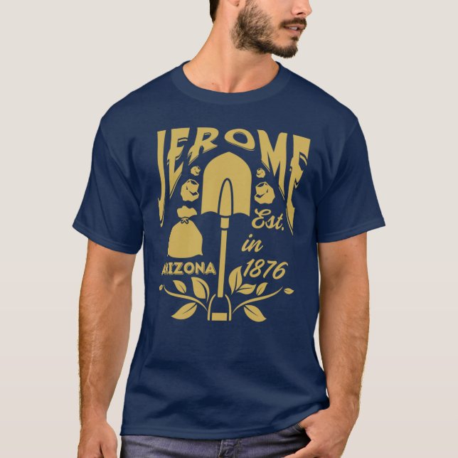 Camiseta VintageStyle Jerome Arizona American Historic Mini (Frente)
