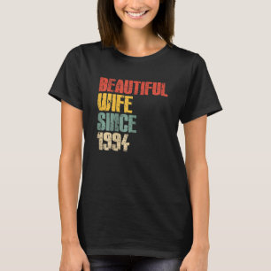 Camiseta Vinte e nove anos de casamento para seu bonito W