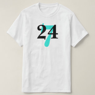 Camiseta Vinte e quatro sete 247