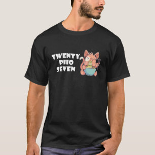 Camiseta Vinte Pho Gato Sopa de Pho Asiática Vietnamita Ma