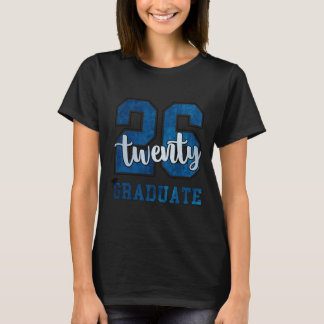 Camiseta Vinte Seis Graduados Cl De 2026 Azul Graduado Seni