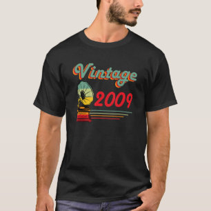 Camiseta Vinyl Lover Birthday for Music Lover e DJ 2009