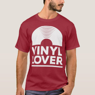Camiseta Vinyl Lover Tee Retro Old School Music DJ