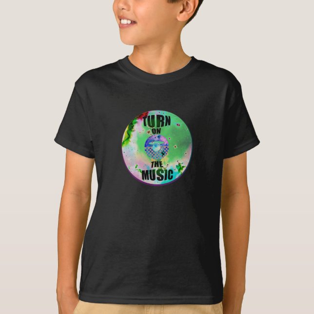 Camiseta Vinyl Music (Frente)