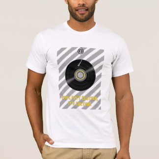 Camiseta Vinyl não é Clutter, é cultura - Record Lover T