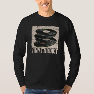 Camiseta Vinyl Player Vinyl Record Player Music