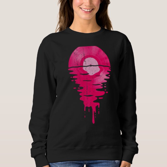 Camiseta Vinyl Record Music Lp Classic 80s Sunset 2 (Frente)