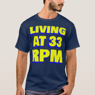 Camiseta Vinyl Record Music Vintage 45 Record Adapter Retro