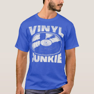 Camiseta Vinyl Records Audio Music Record Player LP Retro V