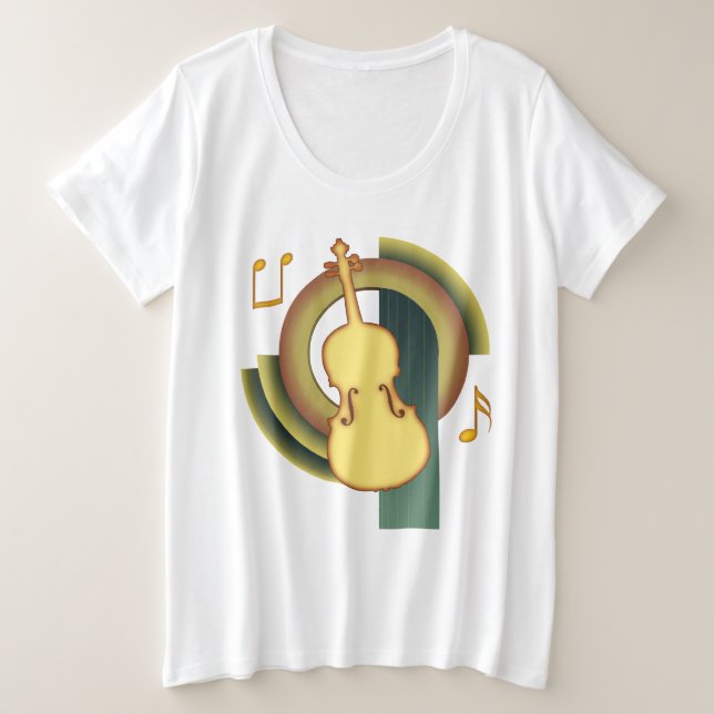 Camiseta Viola Deco1 (Frente do Design)