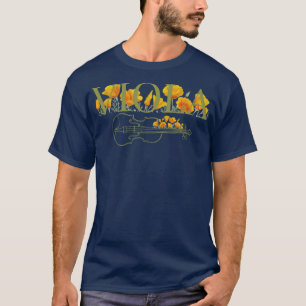 Camiseta Viola Floral Violist Player Gift