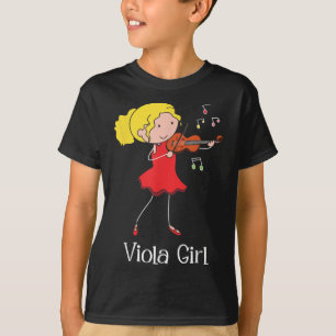 Camiseta Viola Girl - Violista Symphony Banda Jazz Music Lo