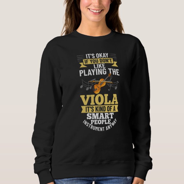 Camiseta Viola Instrument Music Notes Player Lesson Beginne (Frente)