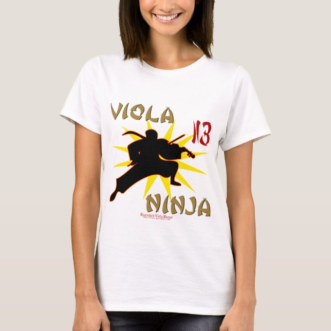Camiseta Viola Ninja (Frente)