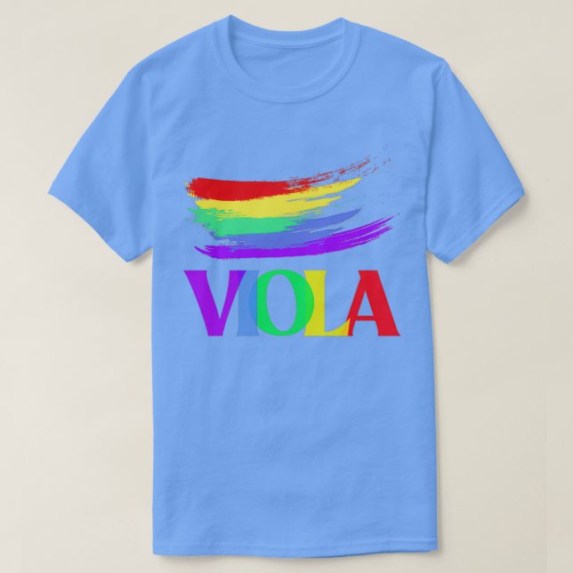Camiseta Viola Pride (Frente do Design)